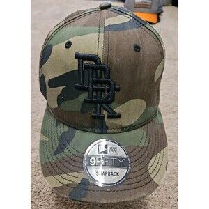 Camo Camouflage DBK Dirt Bike Kidz New Era SnapBack 9Fifty Hat DBK